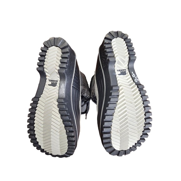 Sorel Women's Tofino II‎ Gray Houndstooth Winter Snow Boots Lace Up Tall 6.5 - Picture 8 of 10